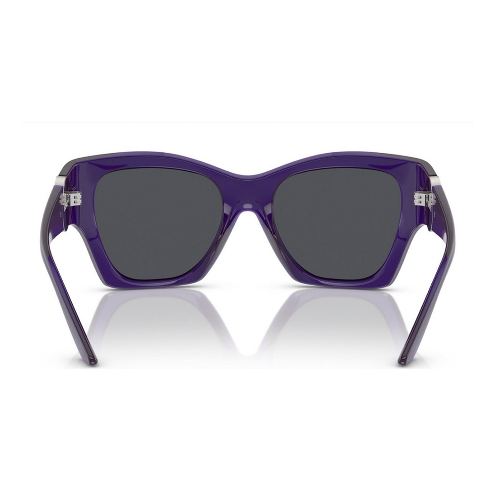 Versace PURPLE MEDUSA RUNWAY SQUARED SUNGLASSES — Includes Versace Hard Case - Picture 6 of 8
